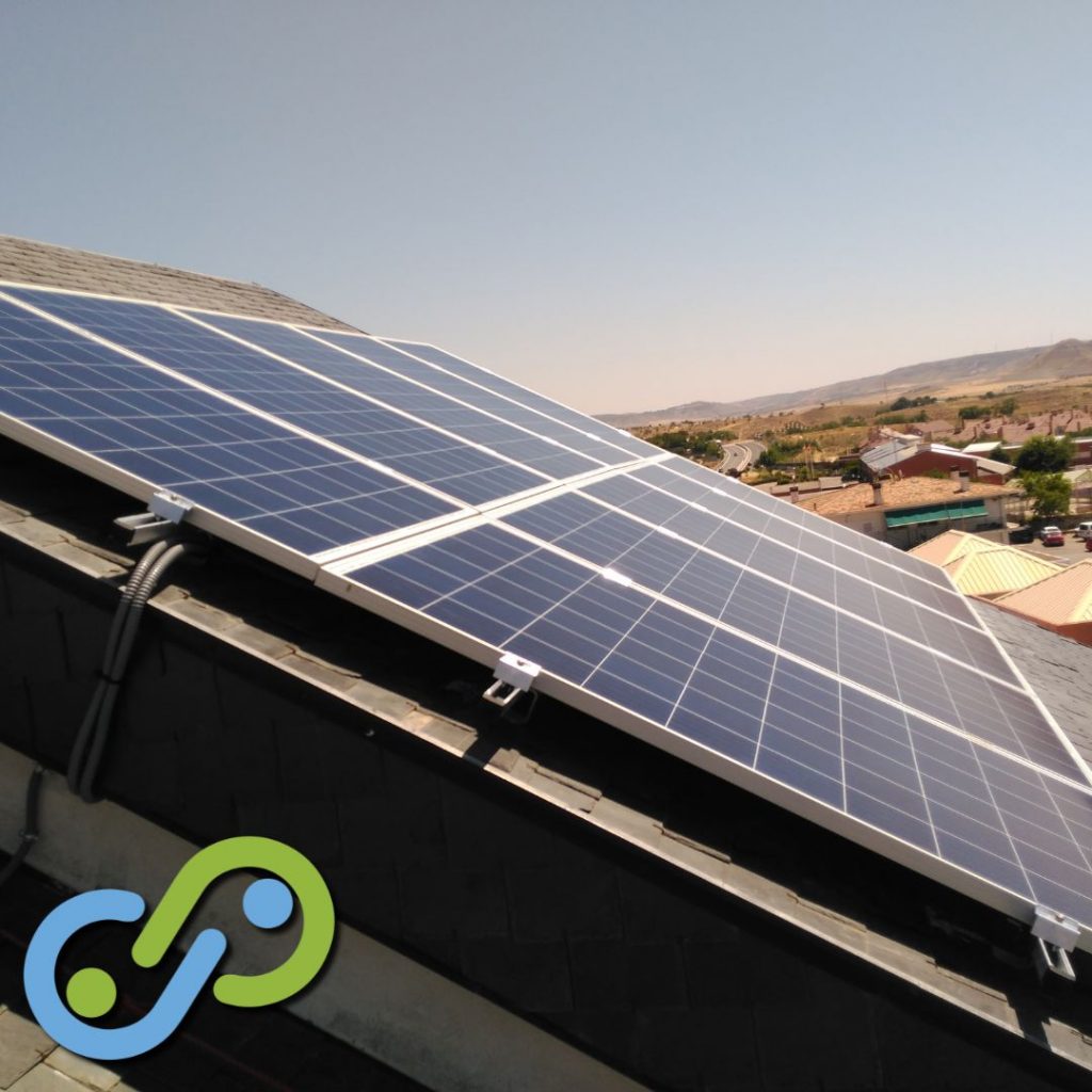 instalacion de placas solares en pizarra Enersoste