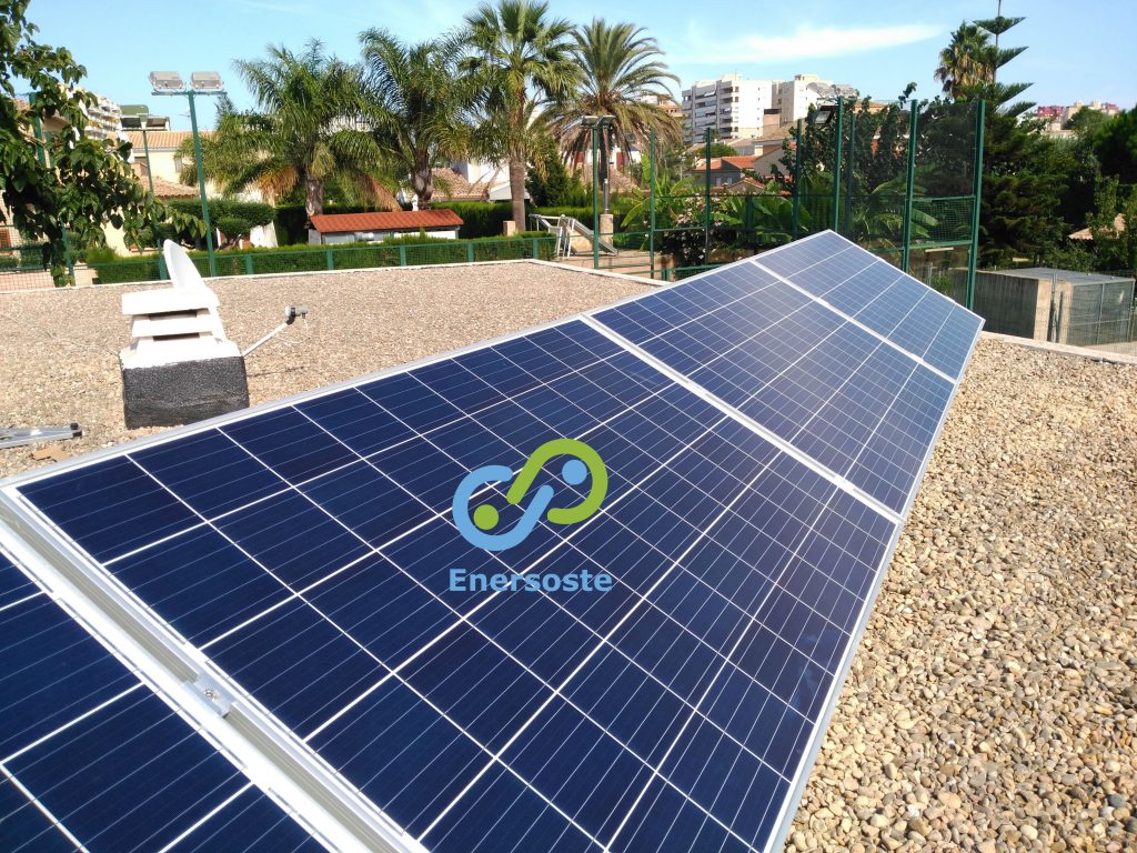 Instalacion de autoconsumo fotovoltaico - energias renovables Enersoste Segorbe - yeguada en Gandia - placas solares Segorbe (Castellón)