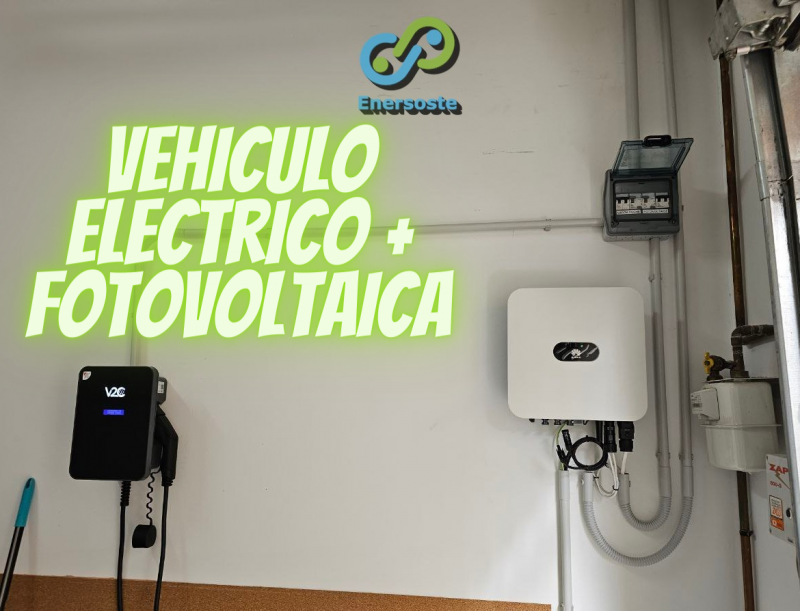 🔋 ¡Cargar tu vehículo eléctrico durante el día es GRATIS gracias a nuestra instalación fotovoltaica y punto de carga de vehículo eléctrico! ☀️🚗