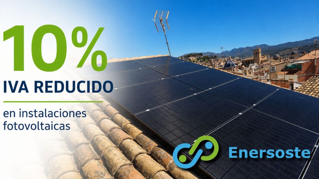 IVA 10% reducido placas solares